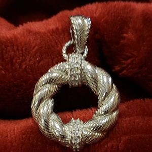 Judith Ripka ~ Sterling & Diamonique Enhancer